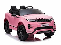 Range rover evoque elektrische kinderauto 12v - 1 tot 6 jaar - roze - afbeelding 3 van  3
