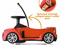 Range rover vogue loopauto voor kids - 360° draaicirkel - 1 tot 3 jaar - rood (nieuw) - afbeelding 3 van  6