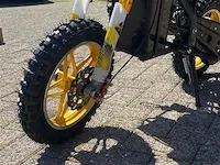 Ranger 350w elektrische mini crossmotor (geel) - afbeelding 3 van  5
