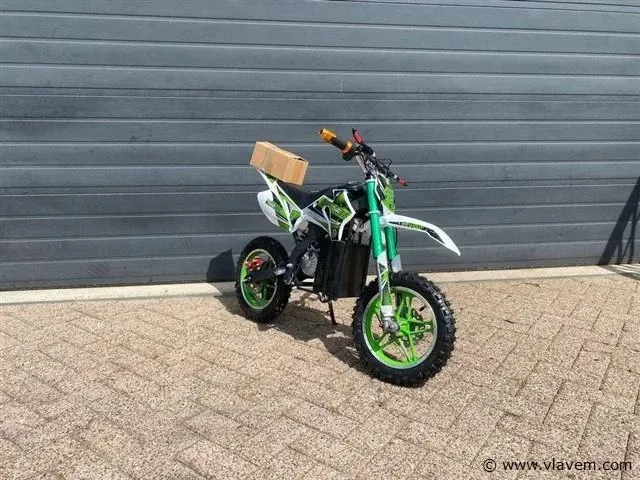 Ranger 350w elektrische mini crossmotor (groen) - afbeelding 1 van  4
