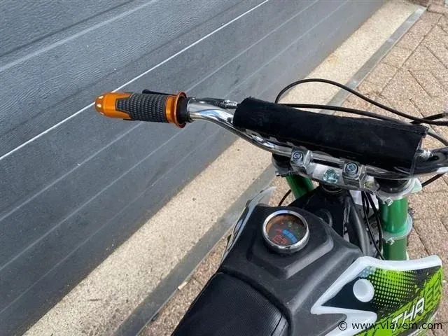 Ranger 350w elektrische mini crossmotor (groen) - afbeelding 4 van  4