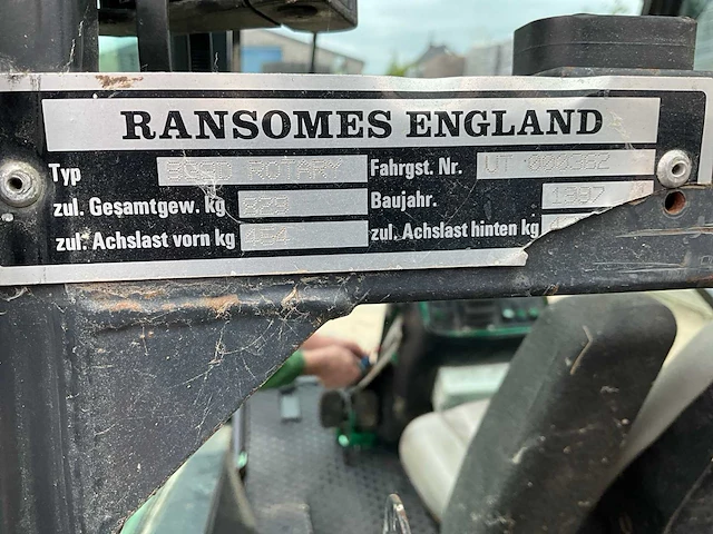 Ransomes 933d rotary frontmaaier - afbeelding 11 van  22