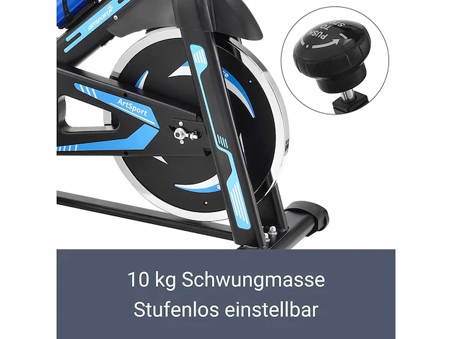 Rapidpace hometrainer met 10 kg vliegwiel - afbeelding 4 van  7