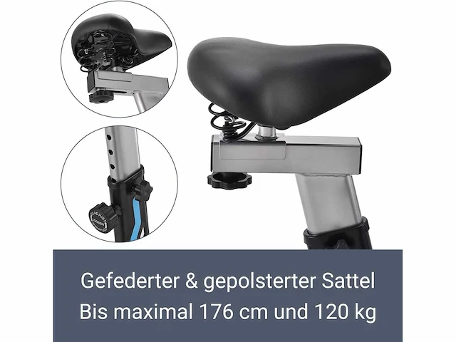Rapidpace hometrainer met 10 kg vliegwiel - afbeelding 7 van  7