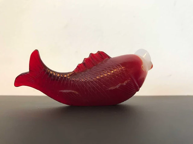 Rare snuff bottle koi fish shaped - afbeelding 2 van  13