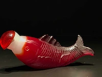 Rare snuff bottle koi fish shaped - afbeelding 6 van  13