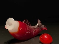 Rare snuff bottle koi fish shaped - afbeelding 8 van  13