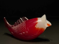 Rare snuff bottle koi fish shaped - afbeelding 9 van  13