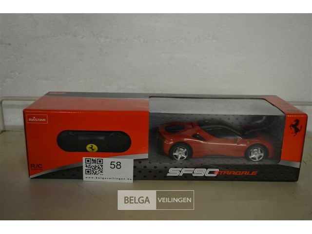 Rastar ferrari op afstandbediening - afbeelding 1 van  4