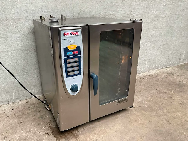 Rational scc 101 g gasgestookte combisteamer - afbeelding 1 van  5