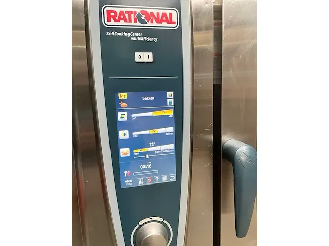 Rational sccwe61g gasgestookte combisteamer - afbeelding 2 van  10