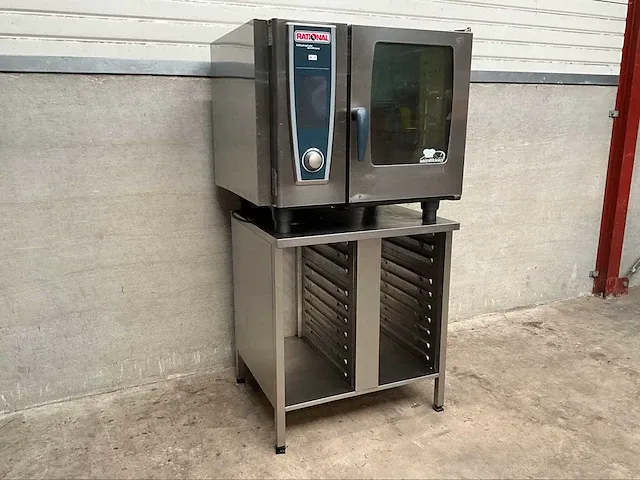 Rational sccwe61g gasgestookte combisteamer - afbeelding 1 van  10