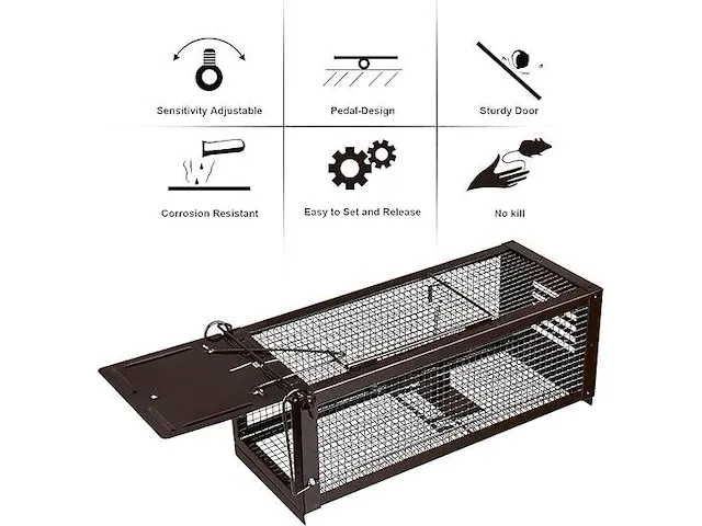 Ratzfatz® 2 x kooi val - afbeelding 2 van  2