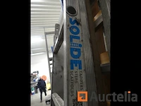 Raveelladder met dakhaak solid dl08