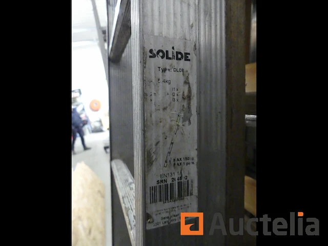 Raveelladder met dakhaak solid dl08 - afbeelding 3 van  6