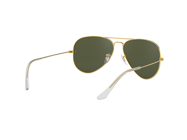 Ray-ban aviator large - arista - g-15 groen - afbeelding 3 van  14