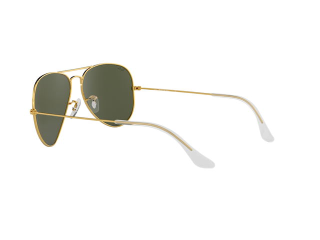 Ray-ban aviator large - arista - g-15 groen - afbeelding 6 van  14