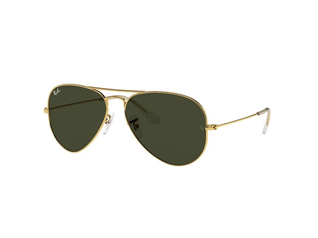 Ray-ban aviator large - arista - g-15 groen - afbeelding 1 van  14