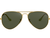 Ray-ban aviator large - arista - g-15 groen - afbeelding 12 van  14