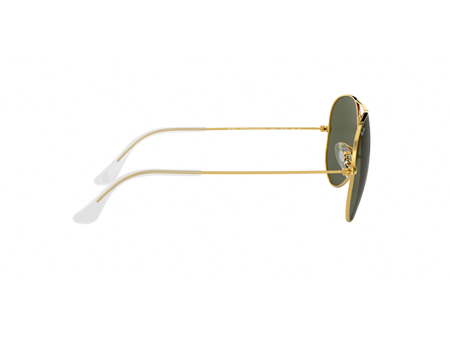 Ray-ban aviator large - arista - g-15 groen - afbeelding 14 van  14