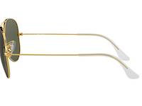 Ray-ban aviator large - arista - g-15 groen - afbeelding 8 van  14