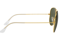 Ray-ban aviator large - arista - g-15 groen - afbeelding 14 van  14