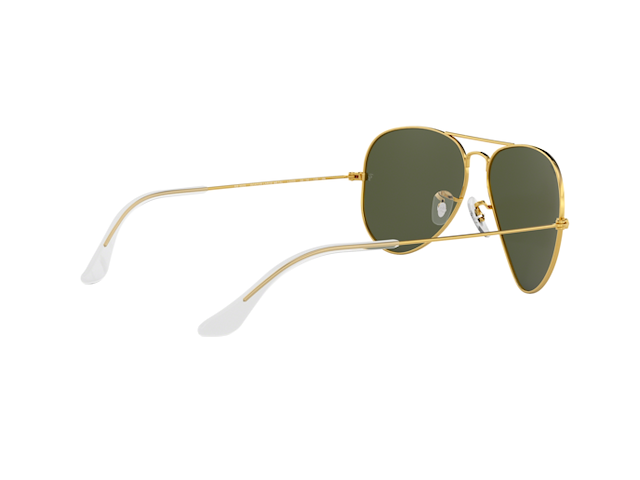 Ray-ban aviator large - arista - g-15 groen - afbeelding 2 van  14