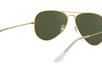 Ray-ban aviator large - arista - g-15 groen - afbeelding 3 van  14
