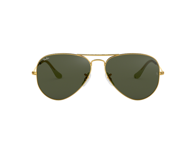 Ray-ban aviator large - arista - g-15 groen - afbeelding 12 van  14