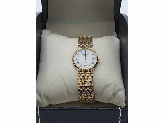 Raymond weil, verguld dameshorloge - afbeelding 1 van  4