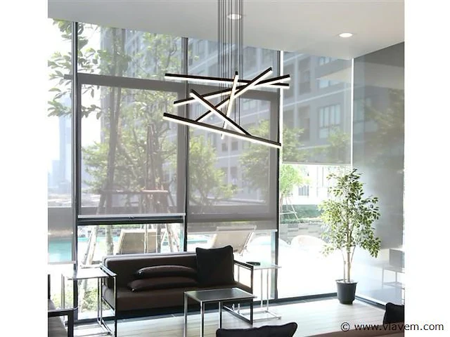 Rays 5.0 suspended design armatuur zwart - afbeelding 6 van  11