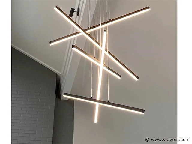 Rays 5.0 suspended design armatuur zwart - afbeelding 7 van  11