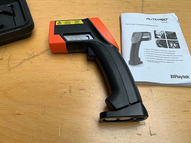 Raytek autopro rs 465-9173 temperatuurmeter - afbeelding 4 van  8