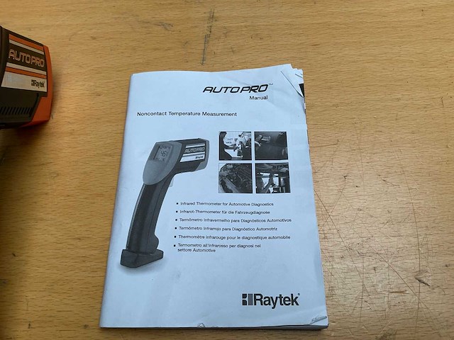 Raytek autopro rs 465-9173 temperatuurmeter - afbeelding 7 van  8