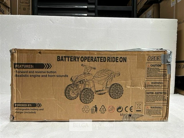 R/c atv quad vehicle yellow - afbeelding 2 van  3