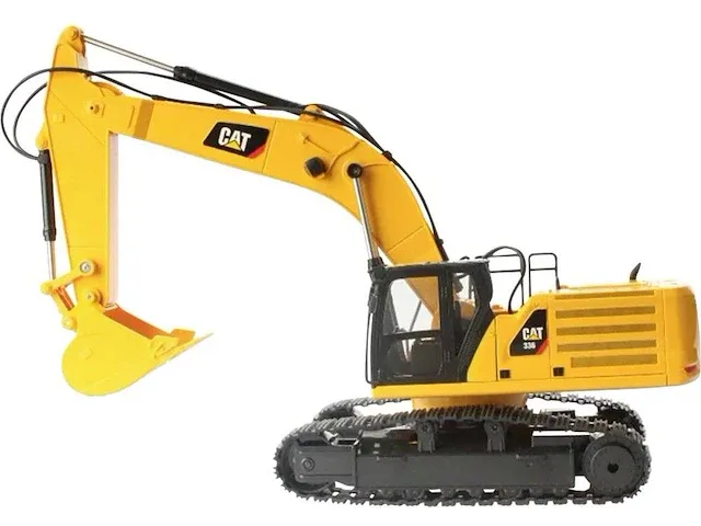 R/c cat 336 graafmachine - radio grafisch bestuurd - 1:24 - diecast masters - afbeelding 2 van  4