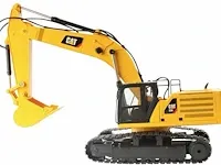 R/c cat 336 graafmachine - radio grafisch bestuurd - 1:24 - diecast masters - afbeelding 2 van  4