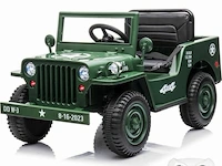 R/c kids military ride on car army green - afbeelding 1 van  4
