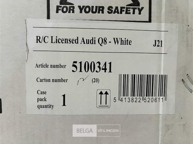 R/c licensed audi q8 white - afbeelding 6 van  6