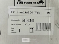 R/c licensed audi q8 white - afbeelding 6 van  6