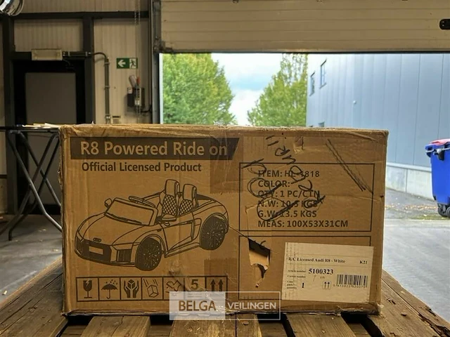 R/c licensed audi r8 - afbeelding 3 van  4