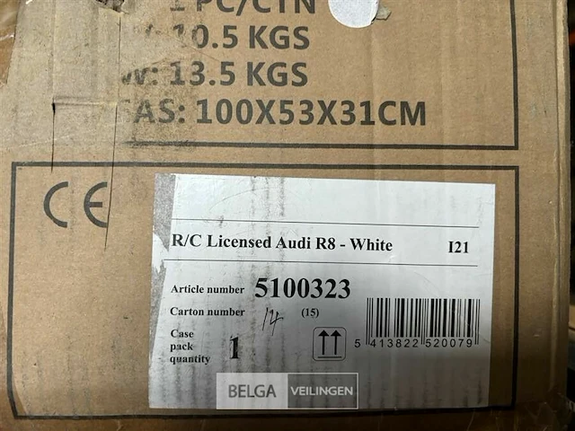 R/c licensed audi r8 - afbeelding 4 van  4