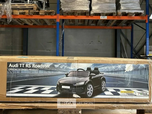 R/c licensed audi tt rs roadster - black - afbeelding 2 van  4