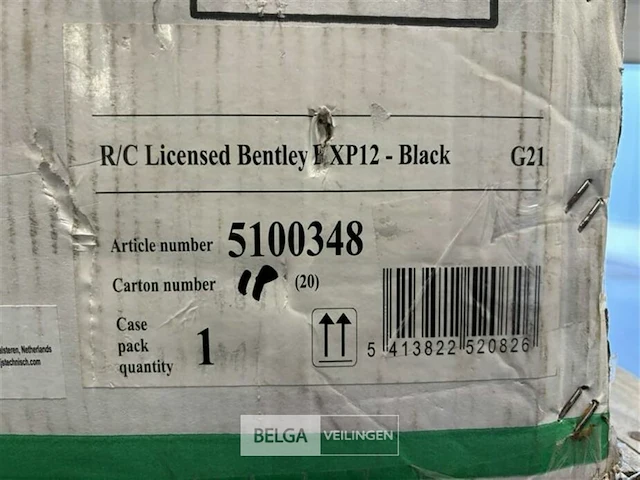 R/c licensed bentley exp 12 - black - afbeelding 4 van  4