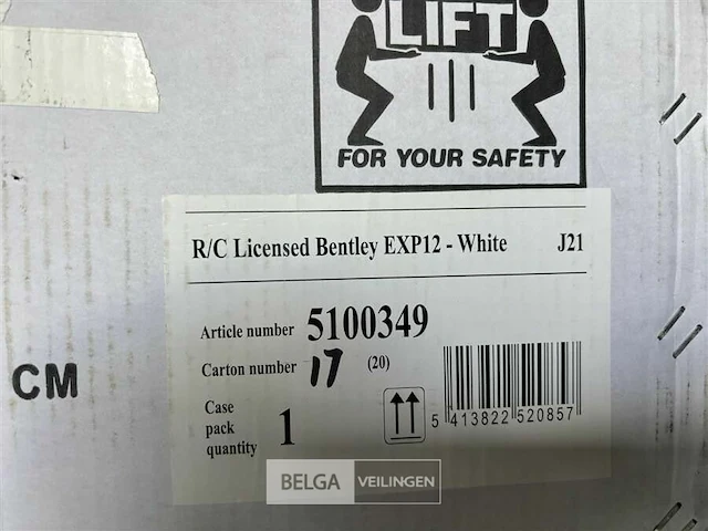 R/c licensed bentley exp12 - white - afbeelding 4 van  4
