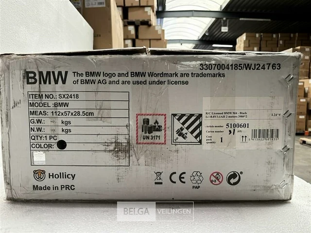 R/c licensed bmw m4 black - afbeelding 4 van  5