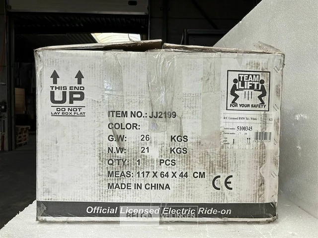 R/c licensed bmw x6 white - afbeelding 3 van  4