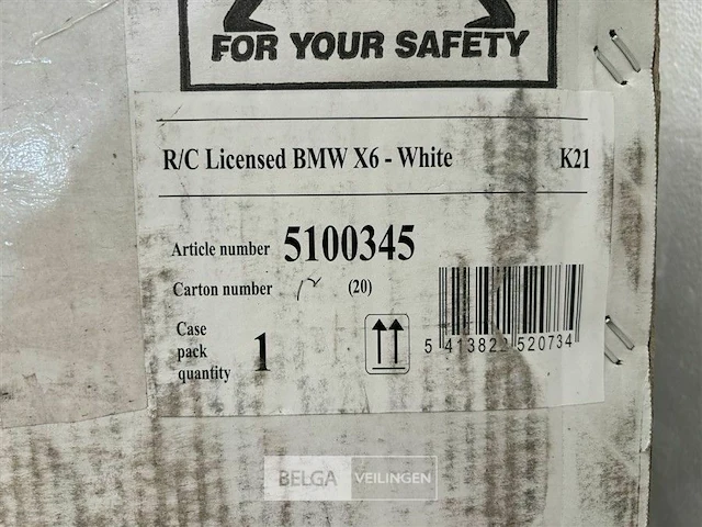R/c licensed bmw x6 white - afbeelding 4 van  4