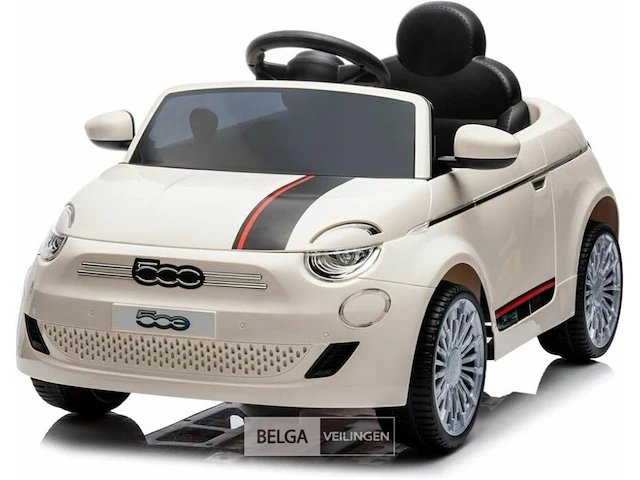 R/c licensed fiat 500e battery ride on car white - afbeelding 1 van  5