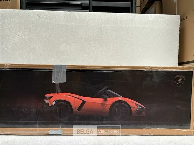 R/c licensed lamborghini revuelto ride on car orange - afbeelding 2 van  6